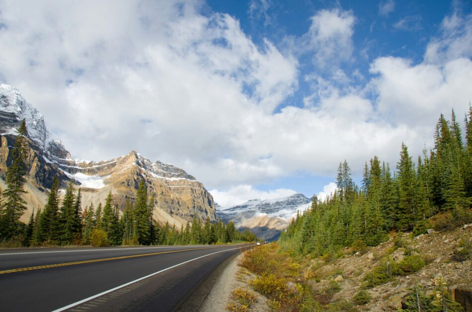 Mountainous highway