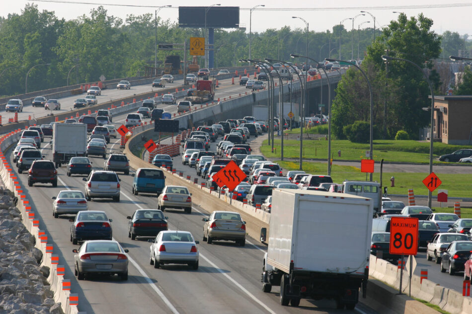 Construction zone traffic