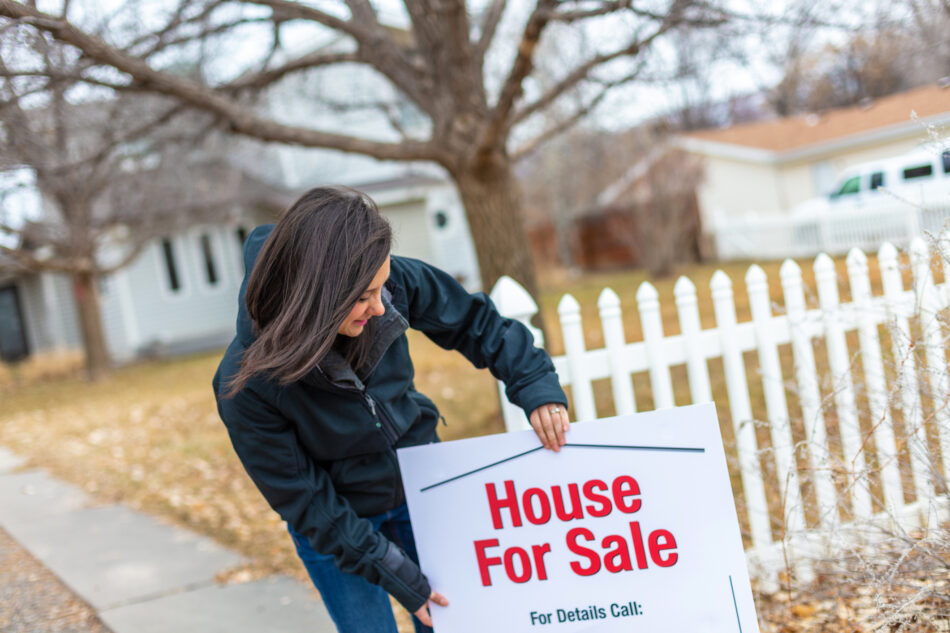 Woman In Residential Housing Home for Sale