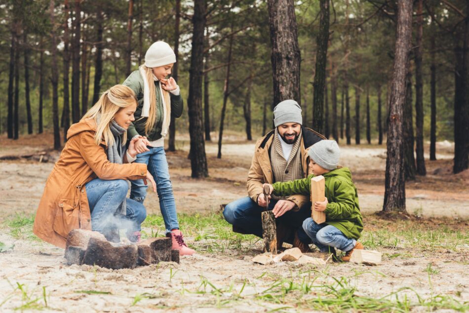 Family camping