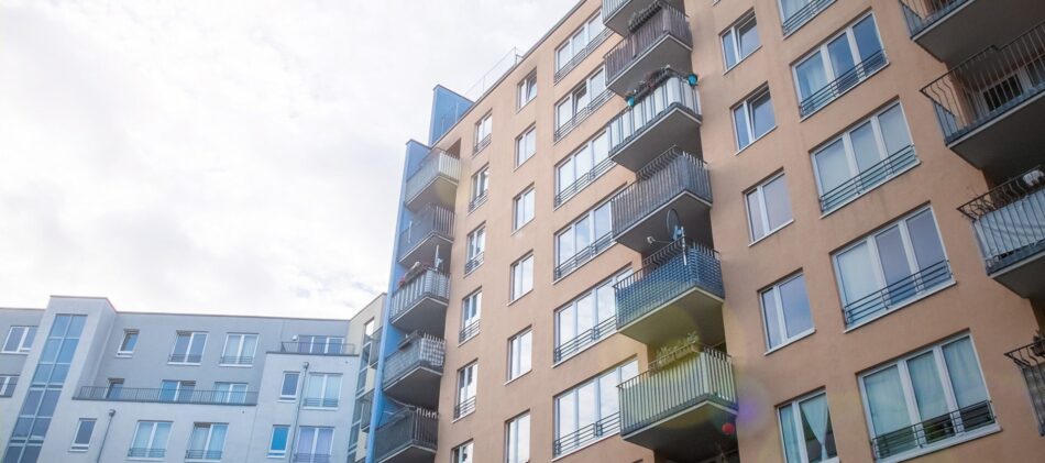 Exterior of a Vancouver Condo