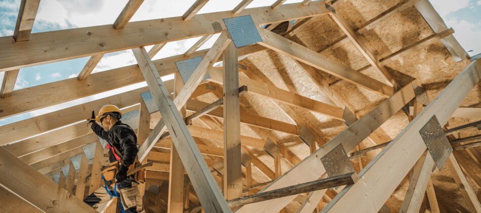 Timber construction project