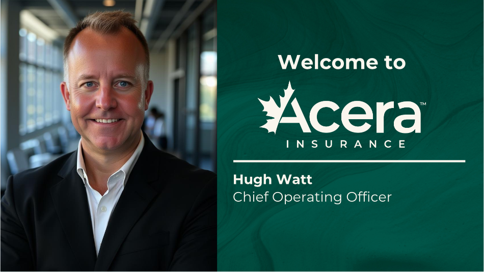 Image of Hugh Watt, who was announced as COO of Acera Insurance in May 2025.